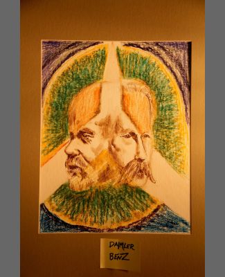 Gottlieb Daimler and Karl Benz (Daimler, 1834-1900) (Benz, 1844-1929)